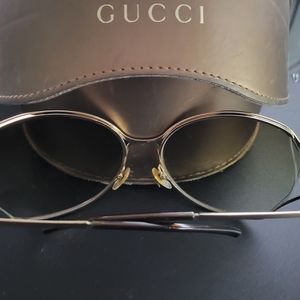 Authentic Gucci Sunglasses -round lenses ... MUST GO ... OBO